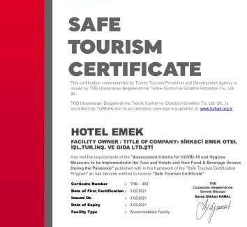 Sirkeci Hotel | Sirkeci Emek Hotel