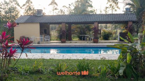 Sarapui Casa | Sitio em Sarapui com piscina e lareira