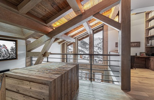 Saint-Martin-de-Belleville Chalet De Esquí | Chalet a pie de pista con baño nórdico y hammam, 12-14 pers