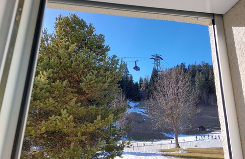 Laax Apartamento | Pequeño pero agradable en los ferrocarriles de montaña Murschetg