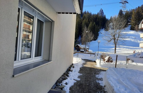 Laax Apartamento | Pequeño pero agradable en los ferrocarriles de montaña Murschetg
