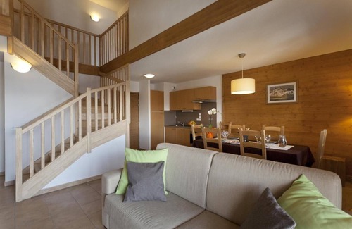 Sainte-Foy-Tarentaise Apartamento | Centro estación, fitness, piscina, terraza, balcón, tv, local para esquís, 49-55m²
