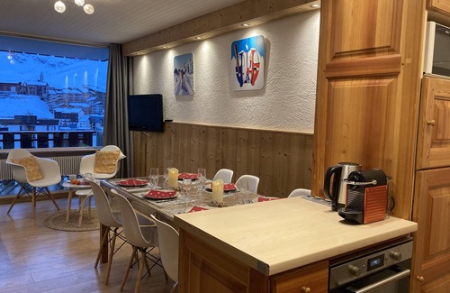 Le Lavachet Apartamento | apartamentos en Tignes Lavachet pies pista 6/8 personas, WIFI, vistas