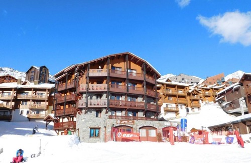 Val-Thorens Apartamento | 100m del centro estación, fitness, balcón, tv, local para esquís, 49m², Val Thorens