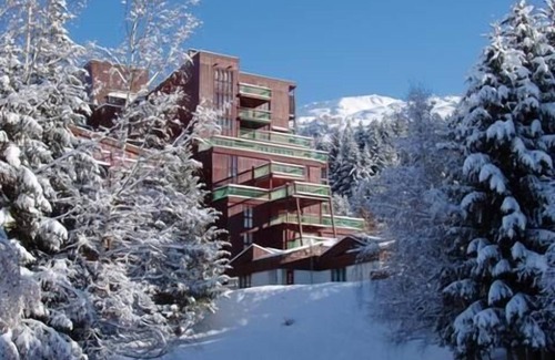 Arc-1800 Apartamento | 50m del centro estación, 16.o piso, vista estación, tv, 29m², Les Arcs