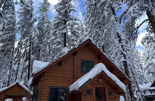 Al Tahoe Cabina | Ski Lease or monthly – South Lake Tahoe, authentic Log Cabin in Al Tahoe