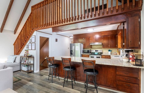 Keezletown Casa | Ski Slope Views, Fireplace, Game Room & Loft Retreat