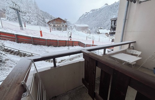 Valfrejus Apartamento | Ski studio at the foot of the slopes Valfréjus ski resort