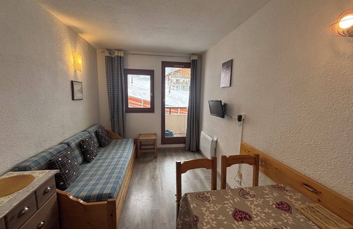 Valfrejus Apartamento | Ski studio at the foot of the slopes Valfréjus ski resort