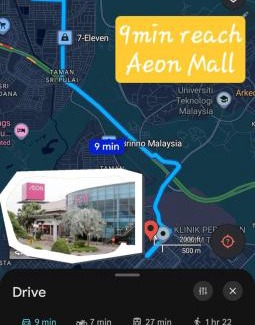 Taman Teratai Casa | Skudai - The 9 Homestay at Skudai, Johor Bahru, 2min UTM, Aeon Mall