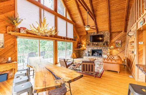 Bryson City Chalet De Esquí | Sky Bear Lodge at Three Little Bears Retreat