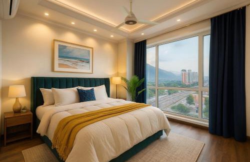 Blue Area Hotel | Sky Heights Residency-Luxury Hotel Apartments Facing Centaurus Mall Islamabad