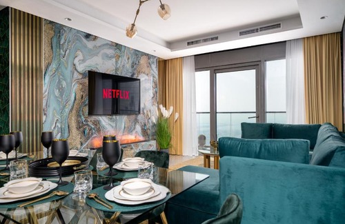 Downtown Dubai Apartamento | Sky-high Oasis Burj Khalifa Views, Rooftop Infinity Pool, 3BR apartment in Paramount Hotel Midtown