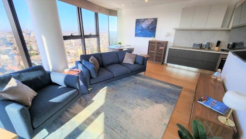 South Yarra Apartamento | Sky-high South Yarra luxury 2 bed sleeping up to 4