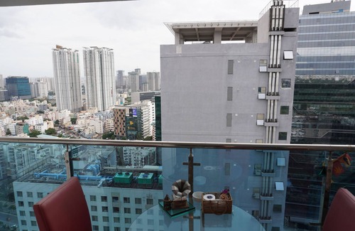 Nanakram Guda Casa | Sky Loft – Soar Above the City in Comfort, Surrounded by Skyline and Greenery.