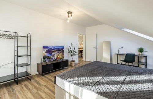 Hamm Apartamento | Sky Penthouse 08 I Aufzug I TV I Gasgrill I WiFi
