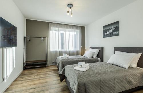 Hamm Apartamento | Sky Penthouse 08 I Aufzug I TV I Gasgrill I WiFi