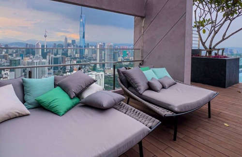 Brickfields Apartamento | Sky Pool Suites KL Sentral -Riveria City