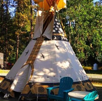 Cave Junction Otro | Sky Spirit -luxury Glamping Tipi - Sleeps 2