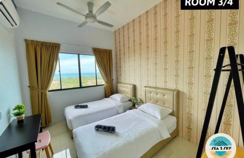 Batu Buruk Apartamento | Sky2Sea Penthouse @ Icon Residences