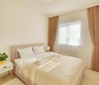 Oradea Apartamento | Skyblue Central apartment - 2 Bedrooms & free parking