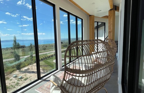 Fish Haven Casa | Skybridge at Bear Lake: Sleeps 61 +14-optional condo, Private Beach, Theatre Rm
