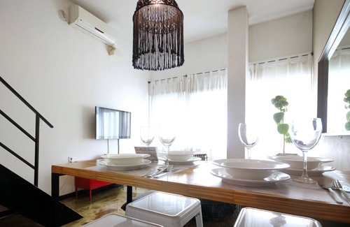 Daehangno Apartamento | Loft dúplex para familia @ Jongno / SNUH - D305