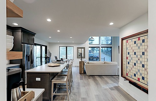 Pisgah Forest Casa | Sleek house with screened porch, fireplace, & soaking tub - Dogs OK