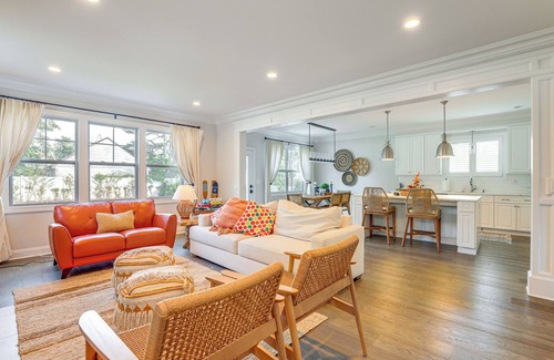 Long Branch Cabaña | Sleek Long Branch Vacation Rental w/ Pool + Patio!