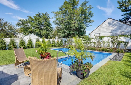 Long Branch Cabaña | Sleek Long Branch Vacation Rental w/ Pool + Patio!