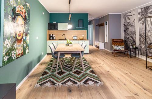 Stadtmitte Apartamento | Sleep Inn Düsseldorf Suites