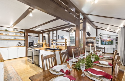 Bryan Cabina | Texas Cabin with cowboy pool and fire pit. Located in Bryan TX.