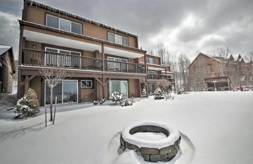 East Burke Apartamento | Slopeside Burke Mtn Condo with Amenity Access!