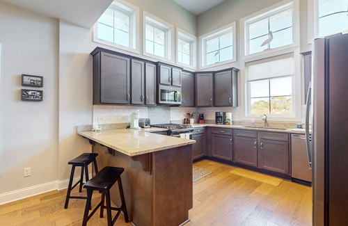 Caswell Beach Casa | Slowin' Dune | Lavish Island Getaway with Golf Cart Near Beach, Golf, & Dining