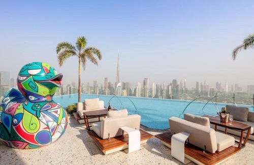 Business Bay Apartamento | SLS Hotel, Sky duplex penthouse