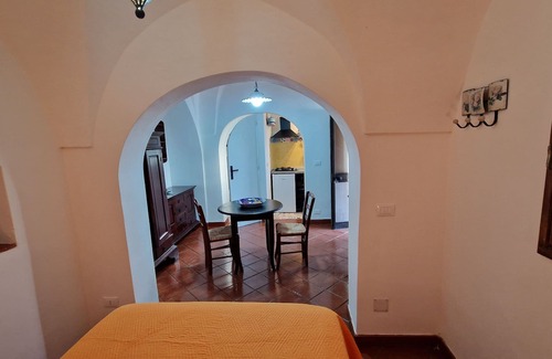 Kamma Apartamento | Pequeño dammuso con piscina compartida y qué vista!
