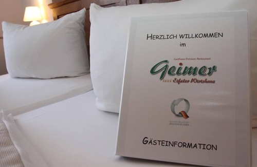 Plutscheid Cama Y Desayuno | Small double room - Gasthaus-Pension-Rest. Bucket
