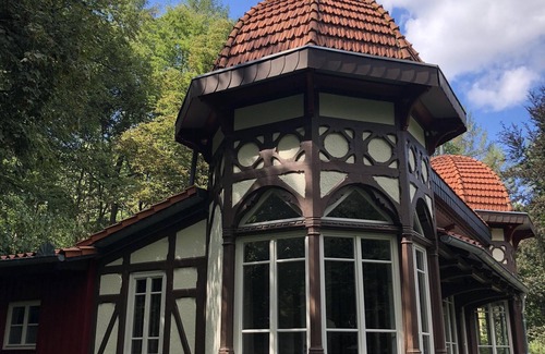 Bad Wilhelmshoehe Casa | Chalet pequeño bosque 111