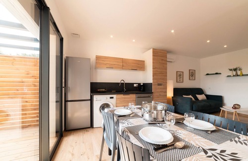 Sorede Apartamento | Pequeña casa "Côté Nature" con vistas a la montaña, Wi-Fi y aire acondicionado