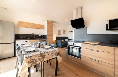 Sorede Apartamento | Pequeña casa "Côté Nature" con vistas a la montaña, Wi-Fi y aire acondicionado