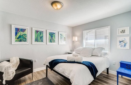 Southeastern Sacramento Casa | Smart Eclectic ART HOUSE near UC Davis Med Center