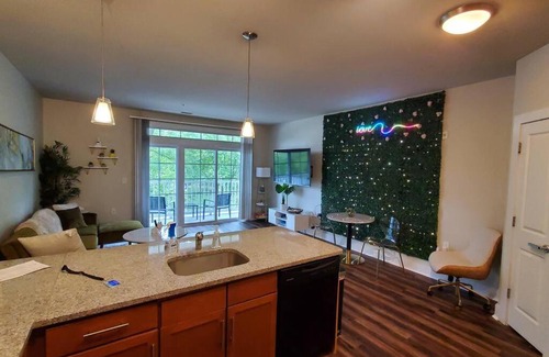 Indianapolis Apartamento | Smart, Relaxing Zen 1bed 1bath Suite