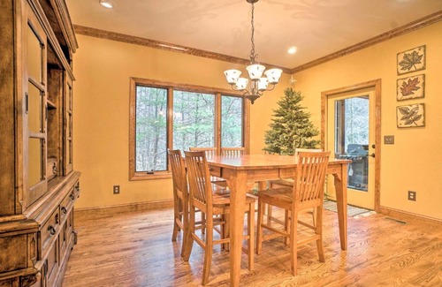 Hayesville Casa | Smoky Mountain Retreat Trail and Creek Access!