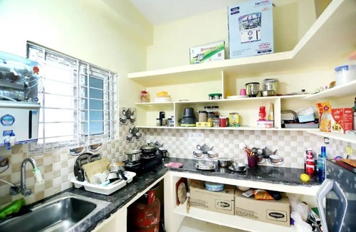 Begumpet Condominio | SN301-Fully Furnished 1BHK AC,TV,300mbps@Suchitra