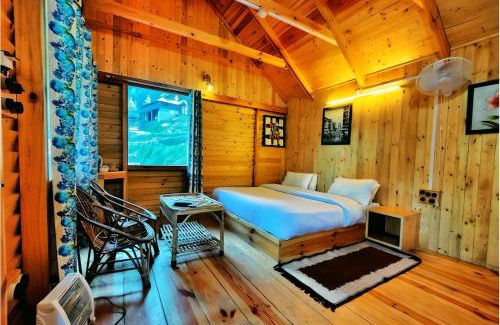 Hata Hotel | Sneha Cottage, Tirthan Valley - #riverside #premium room #cafe #comfortable stay #garden with fireplace #property of the year