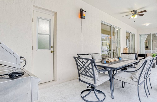 Bridgewater Crossing Casa | Snowbird-friendly home with private pool, screened lanai, game room, grill, AC
