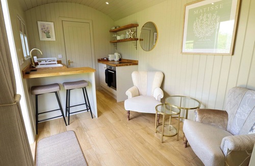 Ashby cum Fenby Cabaña | SNOWDROP, romantic, with hot tub in Waltham