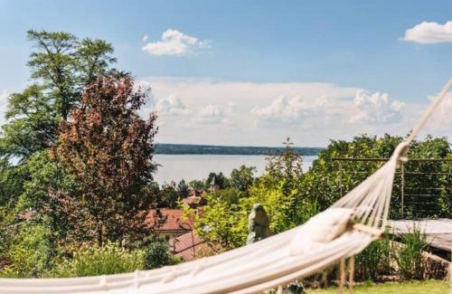 Herrsching am Ammersee Apartamento | Snug Stays 3 - Traumhafter Seeblick, 2 Zi Apartment, Garten & Terrasse