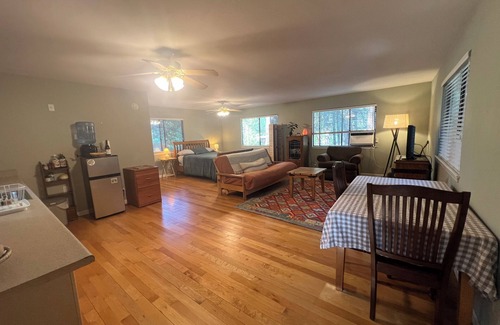 Nevada City Apartamento | Studio with newly remodeled bathroom and soaker tub near Edward's Crossing