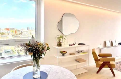 London City Centre Apartamento | SOHO PENTHOUSE, con balcon y vistas de cielo y centro de Londres